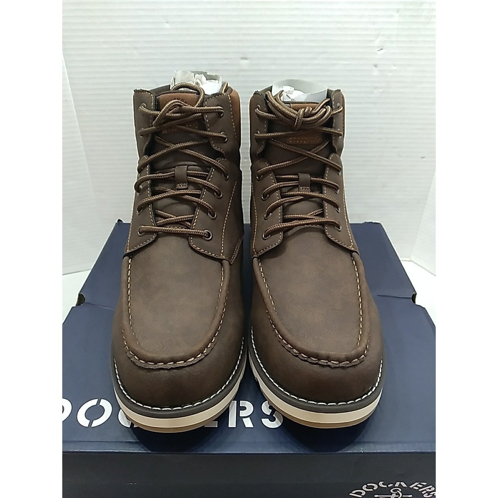 Dockers Mens Derrick Supreme Comfort Lugged Casual Boot Dark Brown 13 M